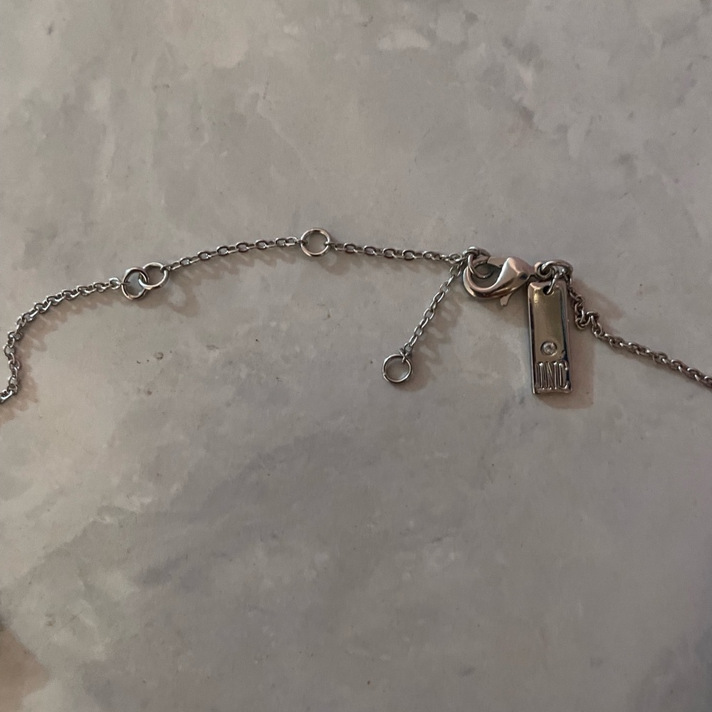 INC Rhinestone Necklace - Picture 3 of 4